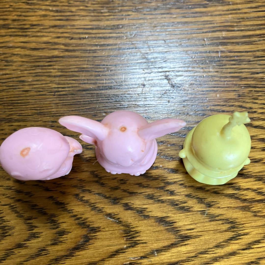 レア　初期　こえだちゃんとおともだち ソフビフィギュア　5体　ラッピー等3体