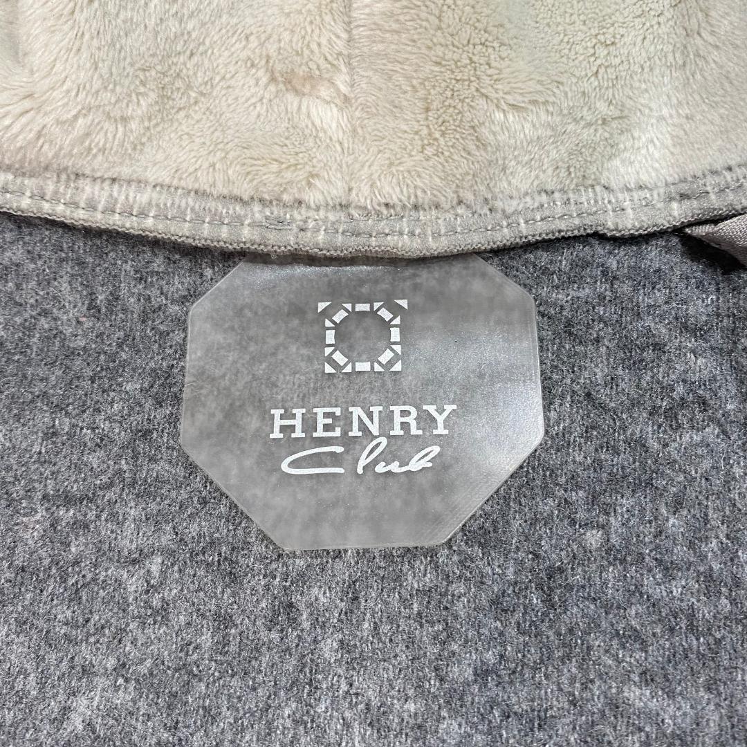 ヘンリークラブ HENRY Club フード付き ベロア ジャケット 40