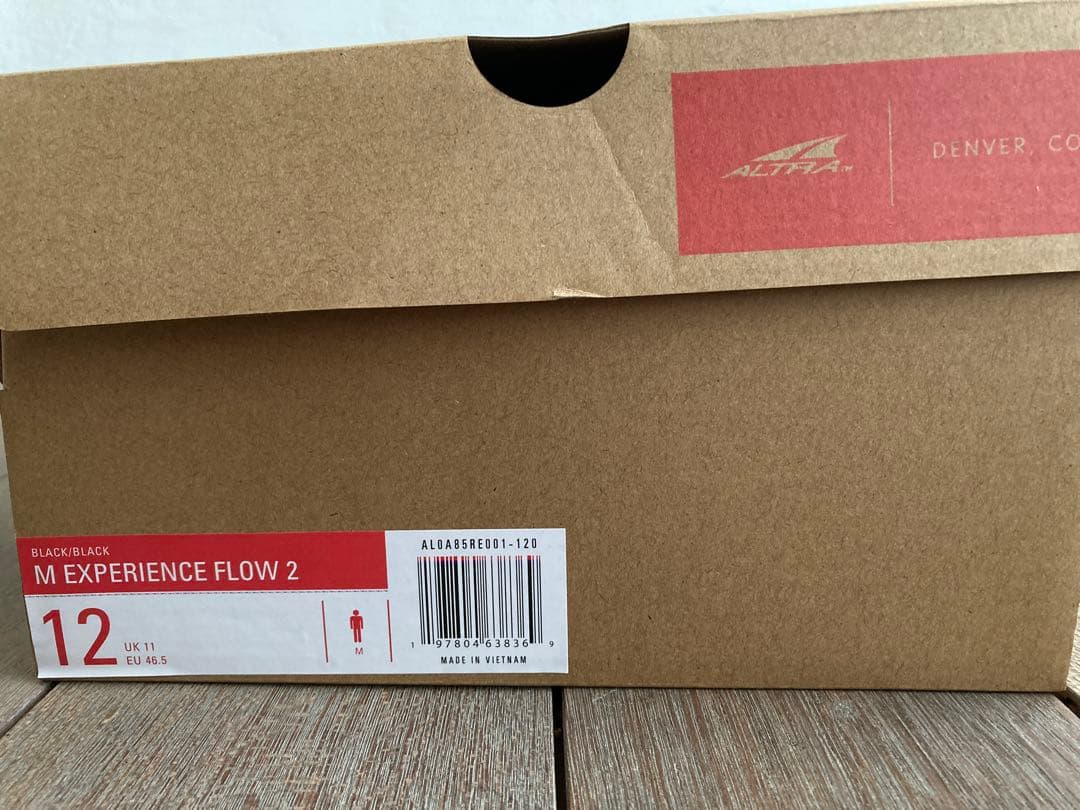 アルトラ EXPERIENCE FLOW2新品 US12 altra