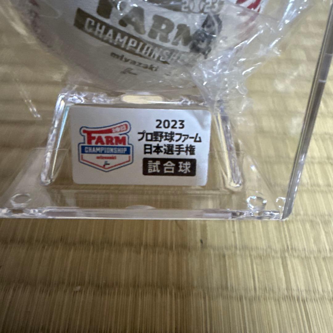 2023プロ野球ファーム日本一決定戦試合球