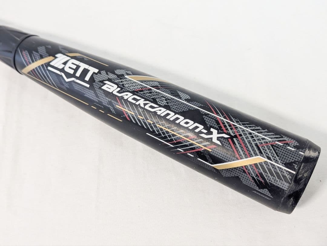 ZETT ブラックキャノンX 軟式バット 84cm