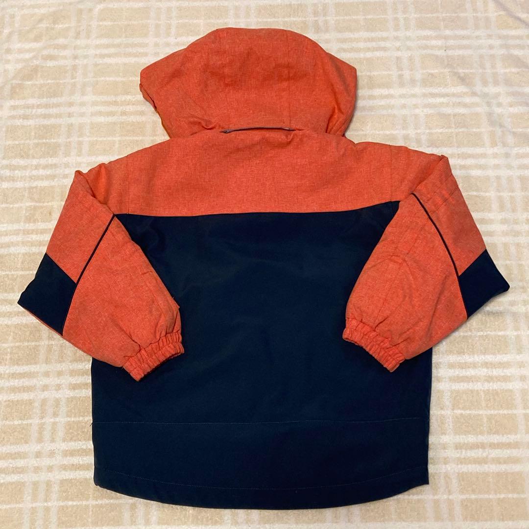 130 サイズ調整可 デサント 子供用スキーウェア 上下セット DESCENTE