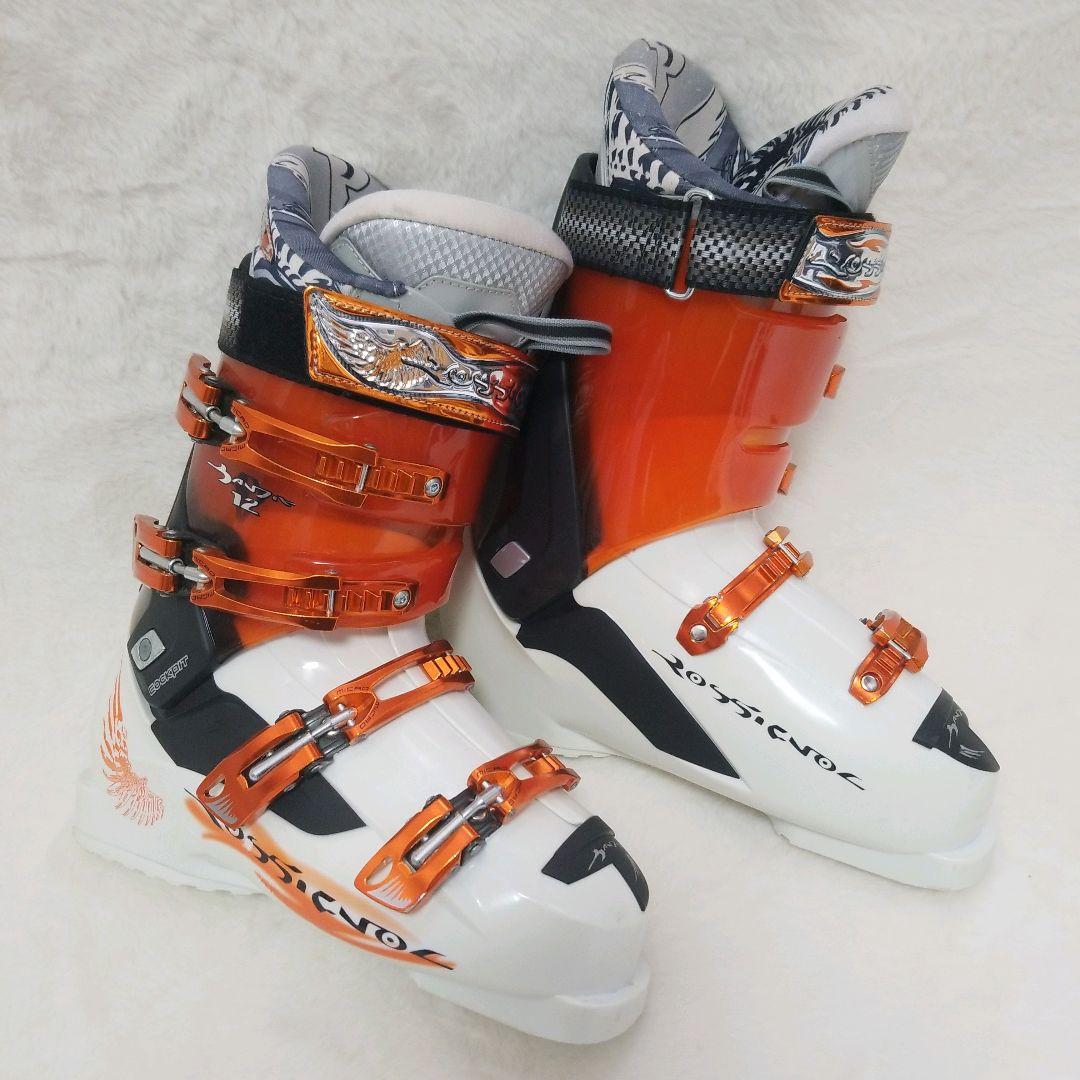 【美品】ロシニョール　スキーブーツ　ゴーグルBandit B12　25.5cm