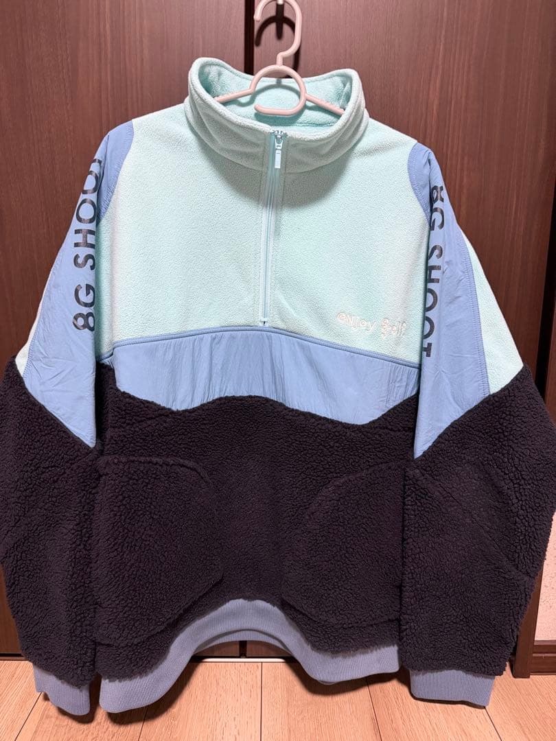 メンズウェア 8gshoot BOA FLEECE HALF ZIP PULLOVER