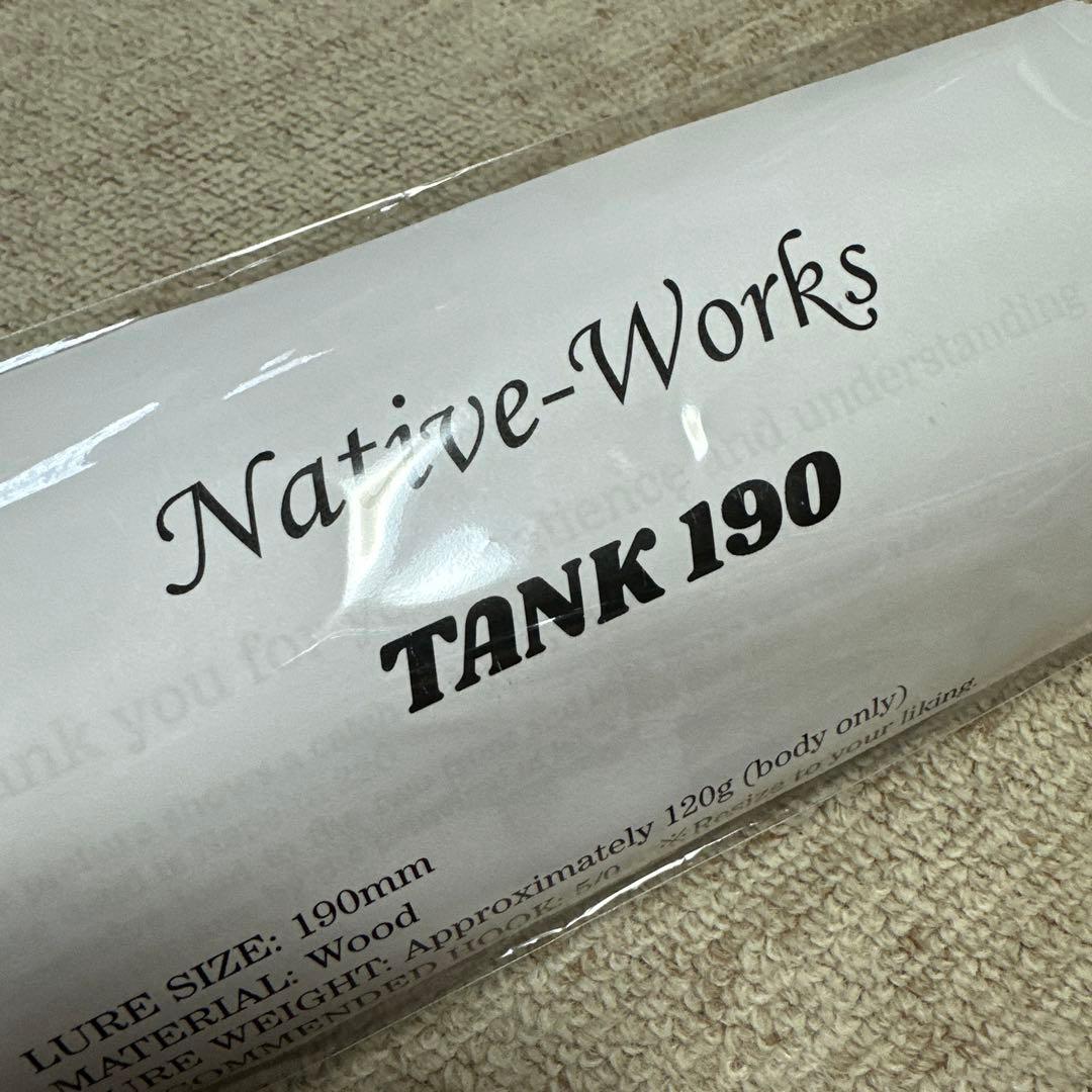Native-Works TANK 190 ルアー タンク
