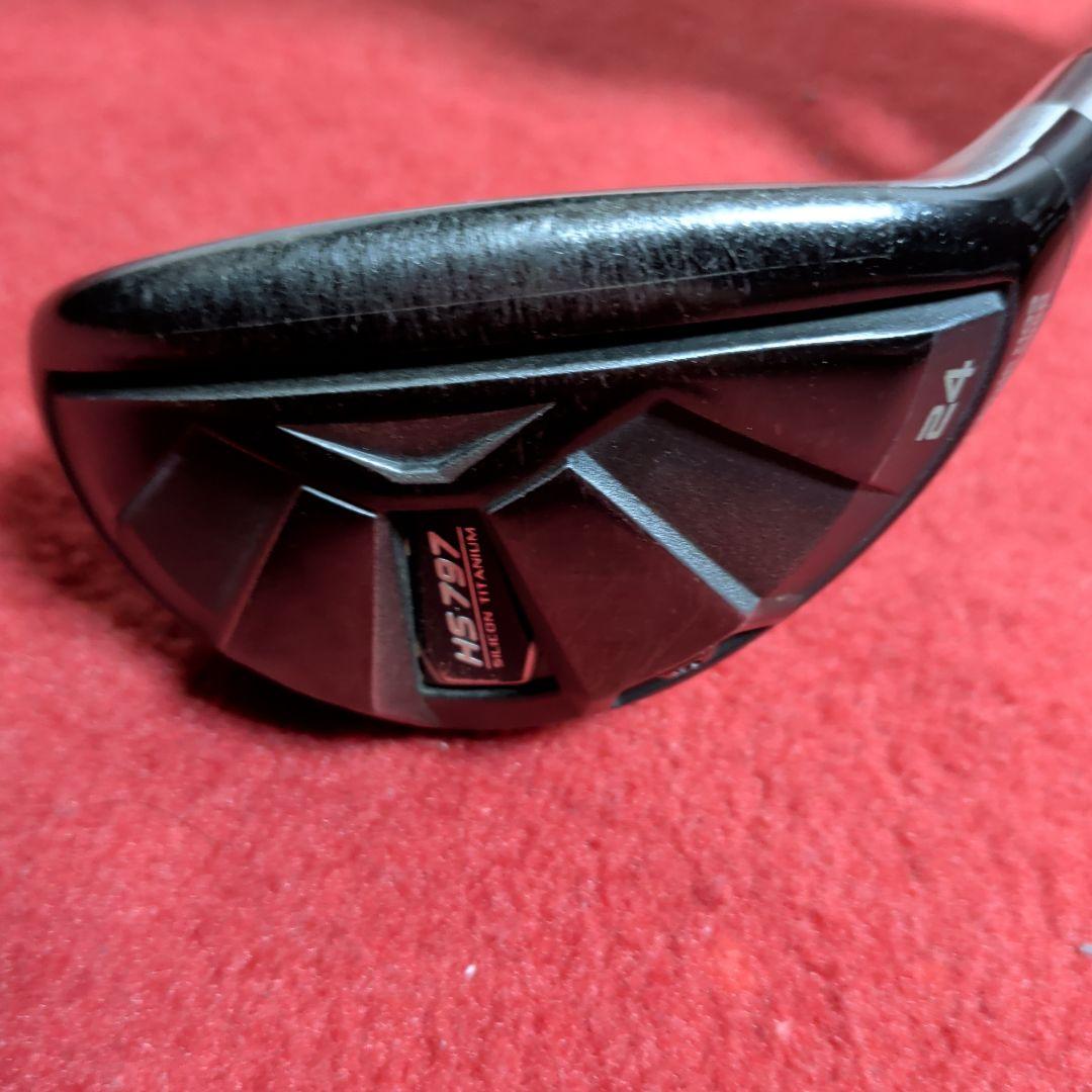 ​CHIP GOLF短尺仕様GIGA HS797ユーティリティ 24/27度2本