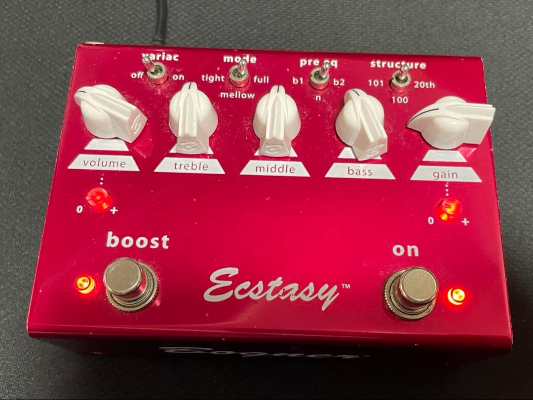 bogner Ecstasy red エフェクター