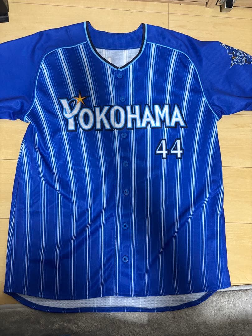 横浜DeNAベイスターズ 佐野恵太 ユニフォーム ビジター L 44