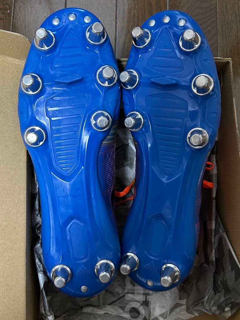 【新品未使用・サイン入】アディダス ラグビースパイク カカリXケブラー2 SG