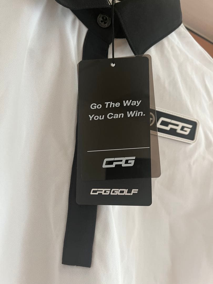 CPG レディース ゴルフシャツ ホワイト サイズ2 新品