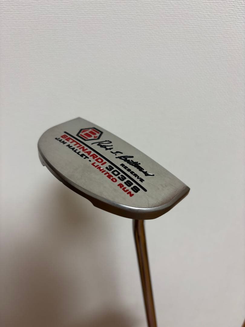 ベティナルディ シグネチャー　JAM MALLET リミテッドラン　パター