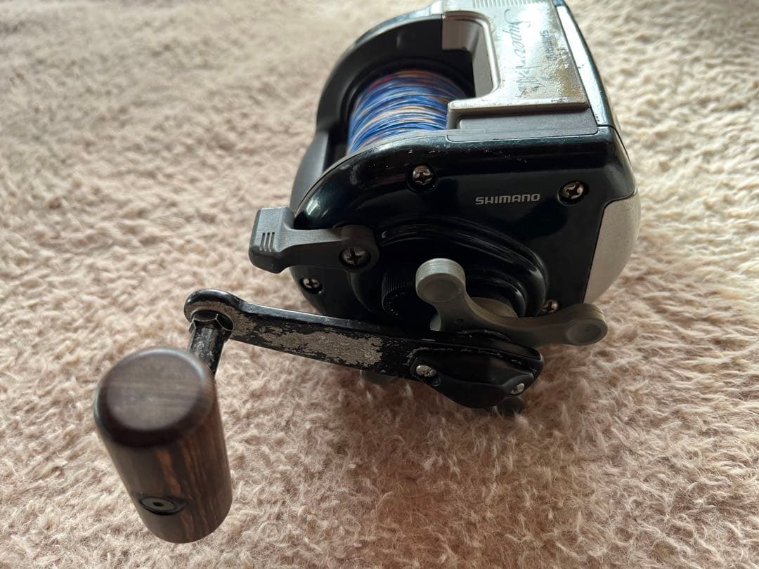 Shimano シマノ SUPER 小船3000 PEライン付き　青物 タコ 等