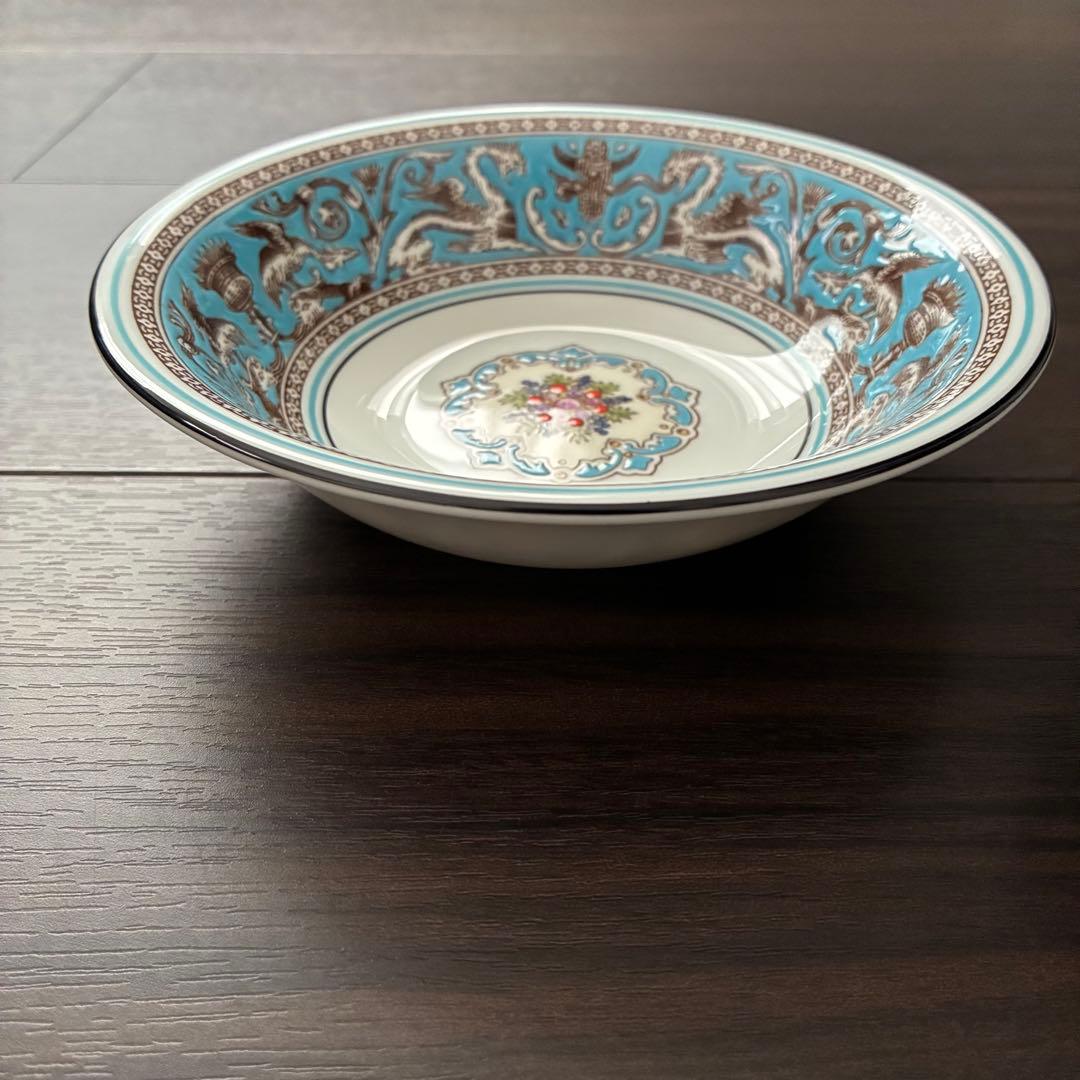ウェッジウッド フロレンティーンターコイズ サラダボウル 15.5cm 2枚