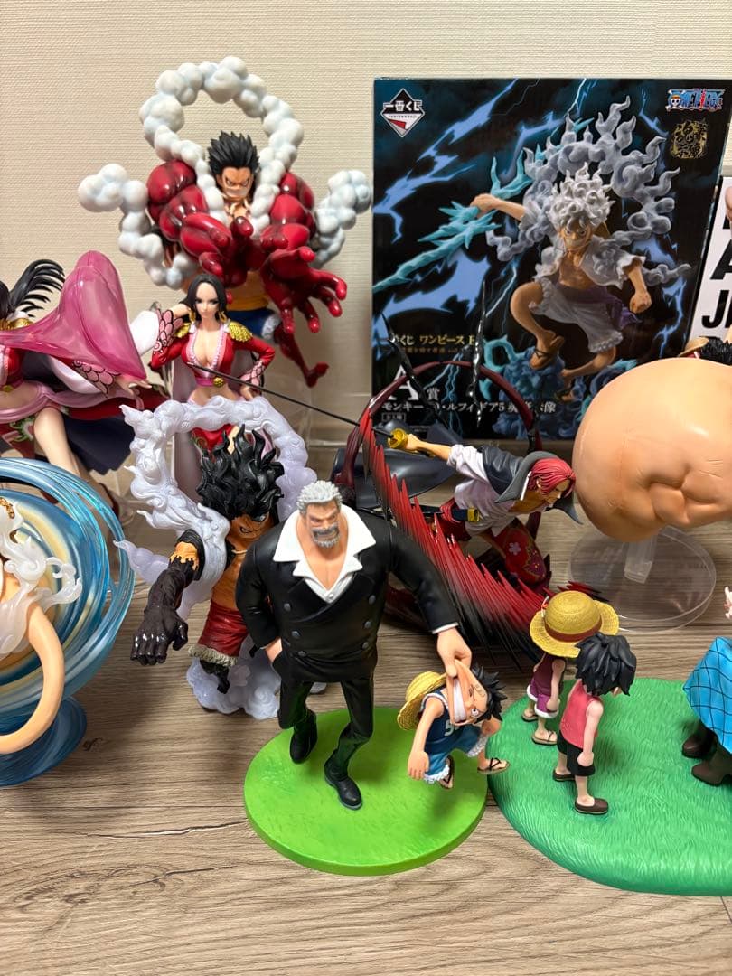 ワンピース一番くじ・プライズ ルフィ関連フィギュアまとめ売り