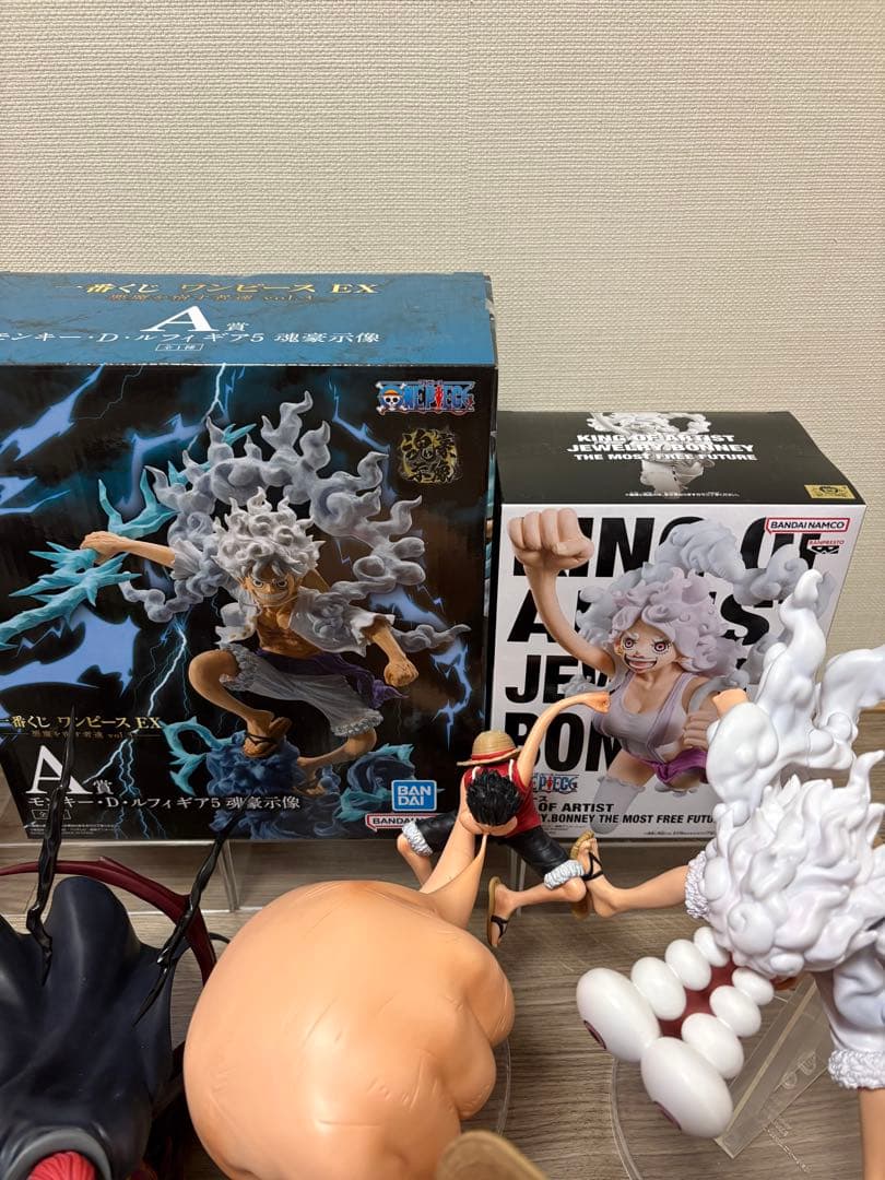 ワンピース一番くじ・プライズ ルフィ関連フィギュアまとめ売り