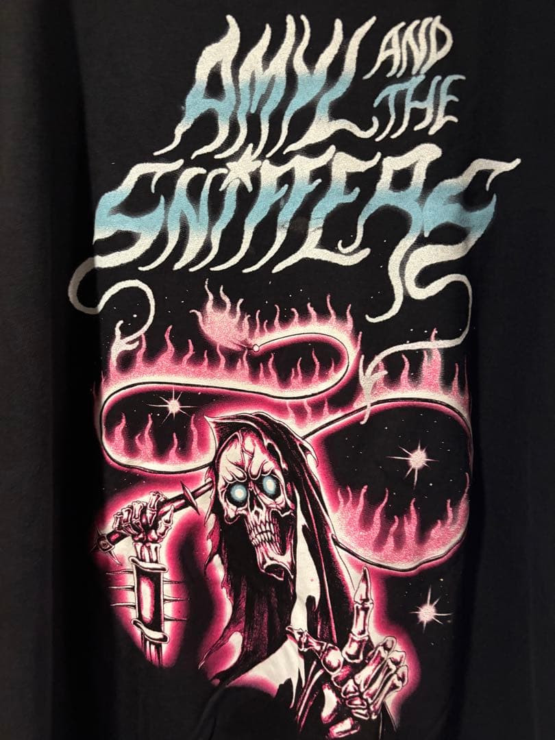 AMYL AND THE SNIFFERS Tシャツ Lサイズ ブラック