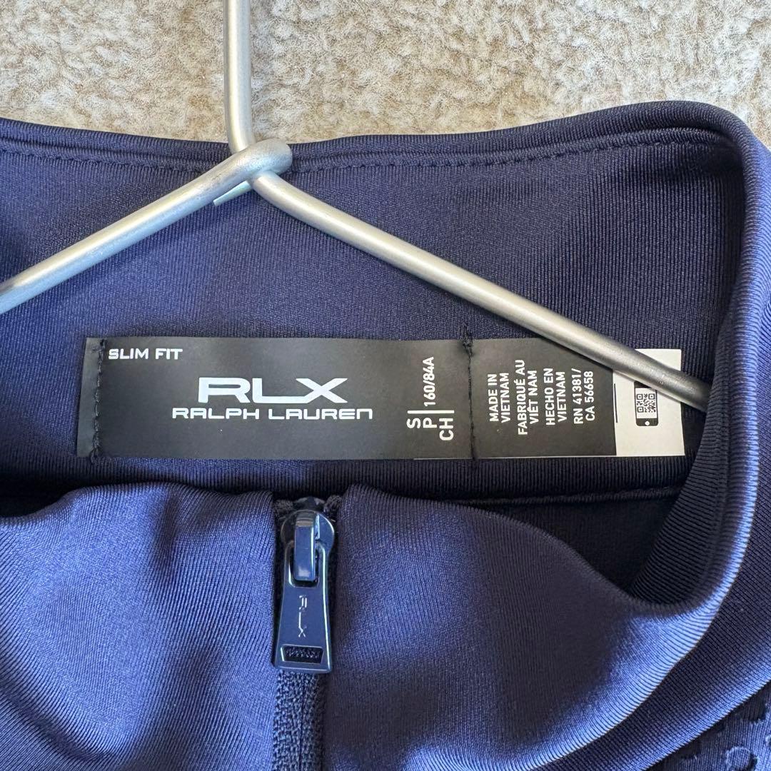 【極美品】 RLX ラルフローレン ゴルフ　ハーフジップ 紺 ストレッチ