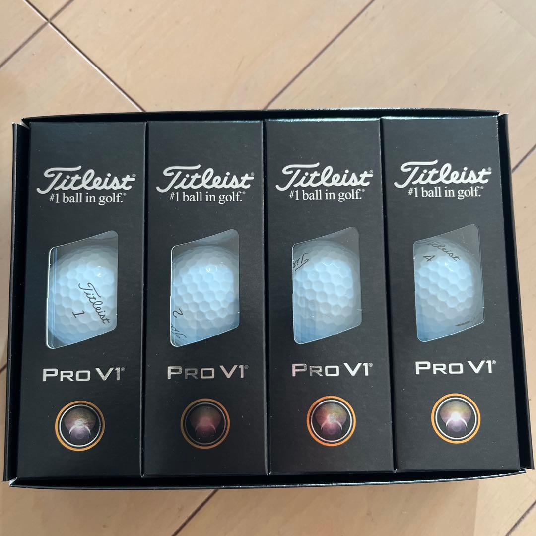 Titleist Pro V1 ゴルフボール 12個