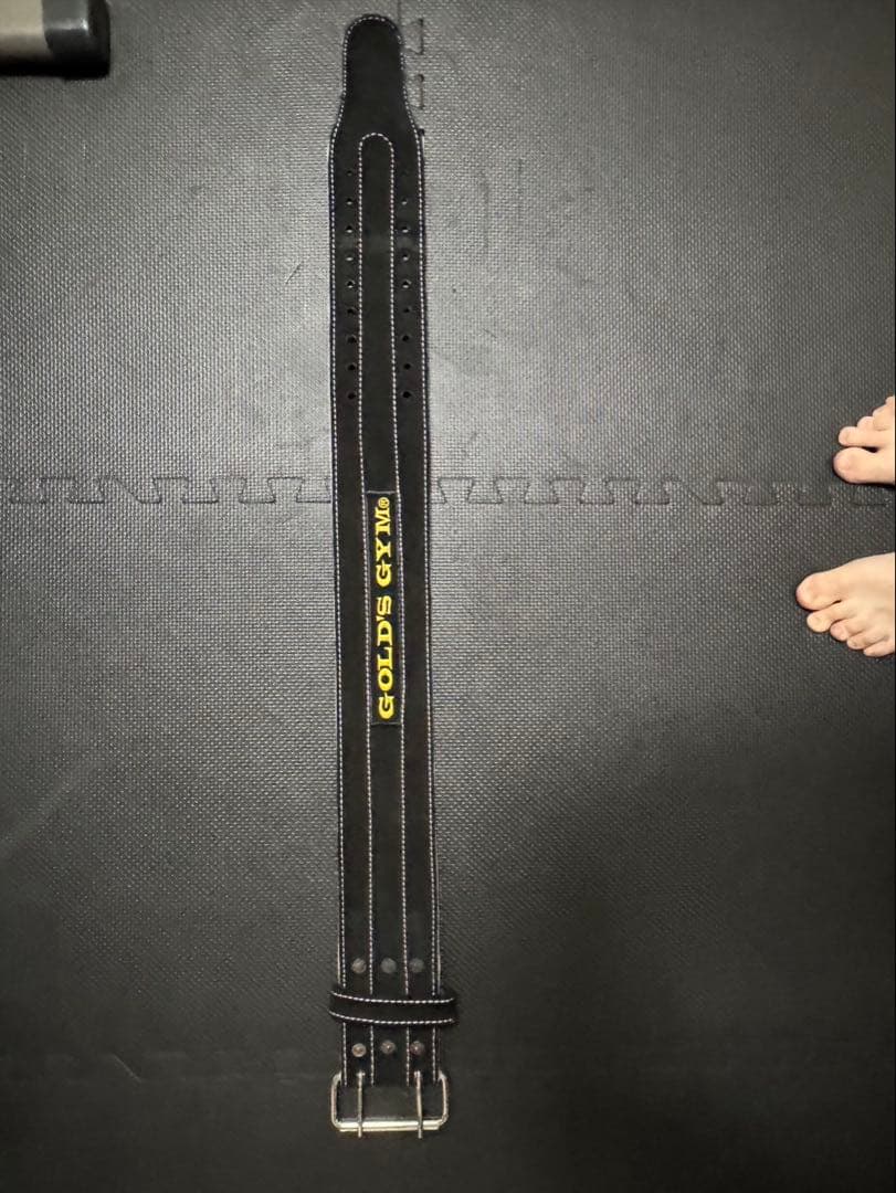 美品！ほぼ未使用！　Gold's Gym トレーニングパワーベルト