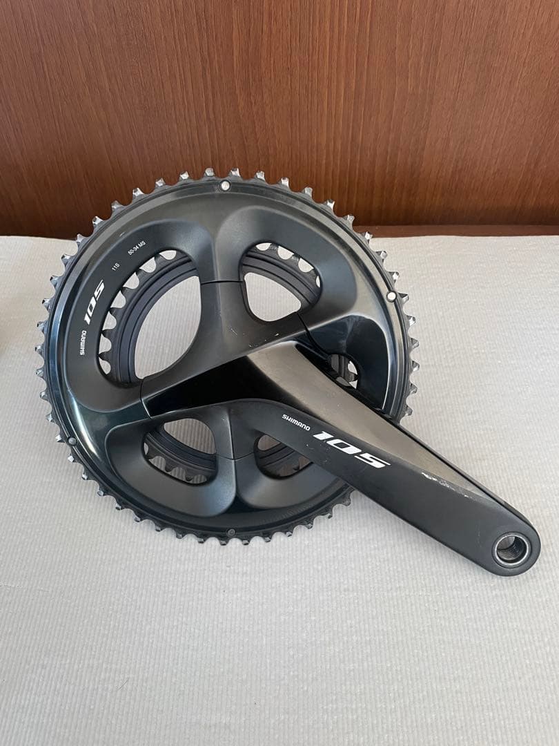 Shimano 105 クランクセットとシフターセット