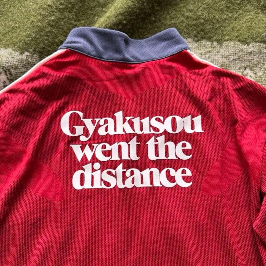 美品 NIKE GYAKUSOU ランニング ハーフジップシャツ M