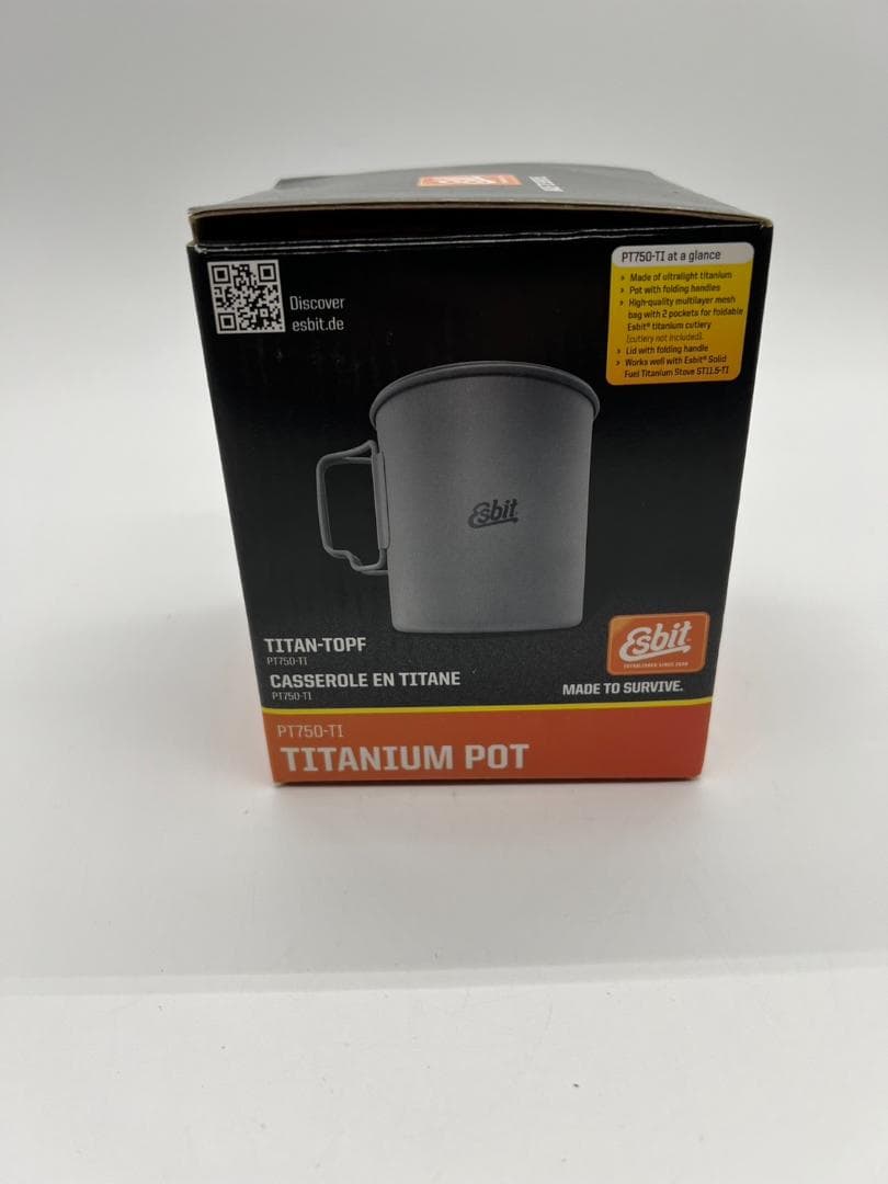 Esbit(エスビット) チタニュームポット750ml ESPT750TI0