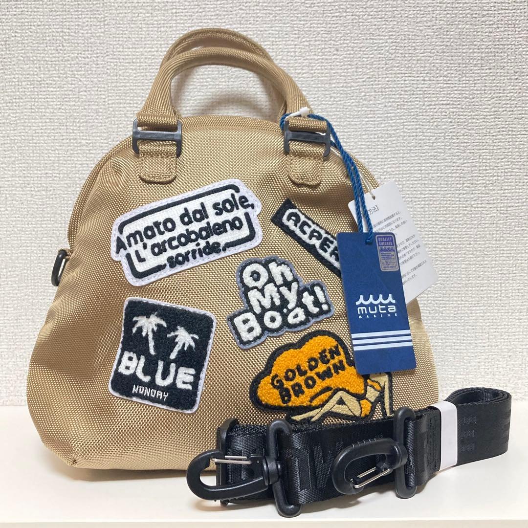 新品タグ付き✨muta カートバッグ ワッペンバッグ ムータ マリンゴルフ
