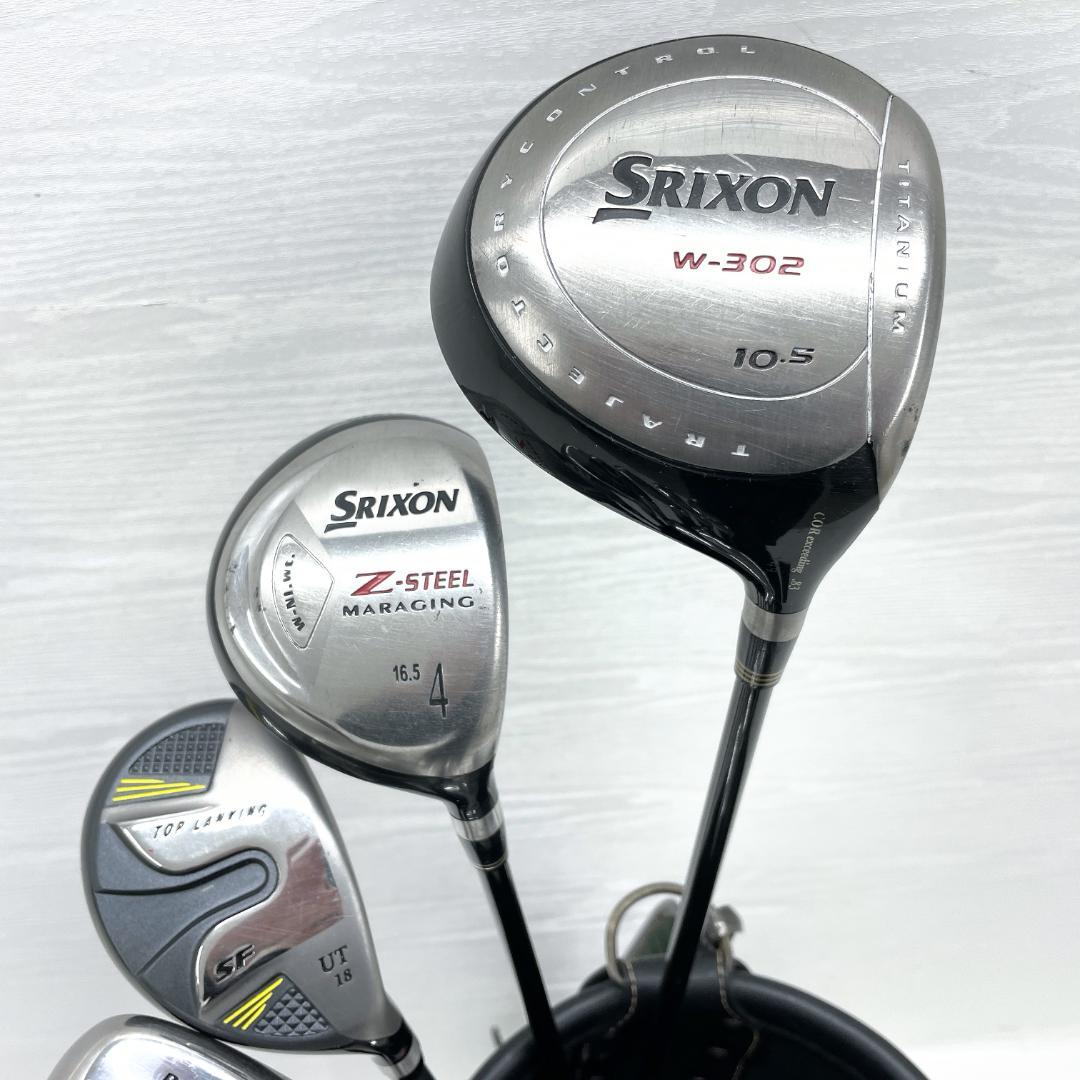 【初心者様推奨‼】 SRIXON スリクソン メンズ ゴルフクラブ セット SR