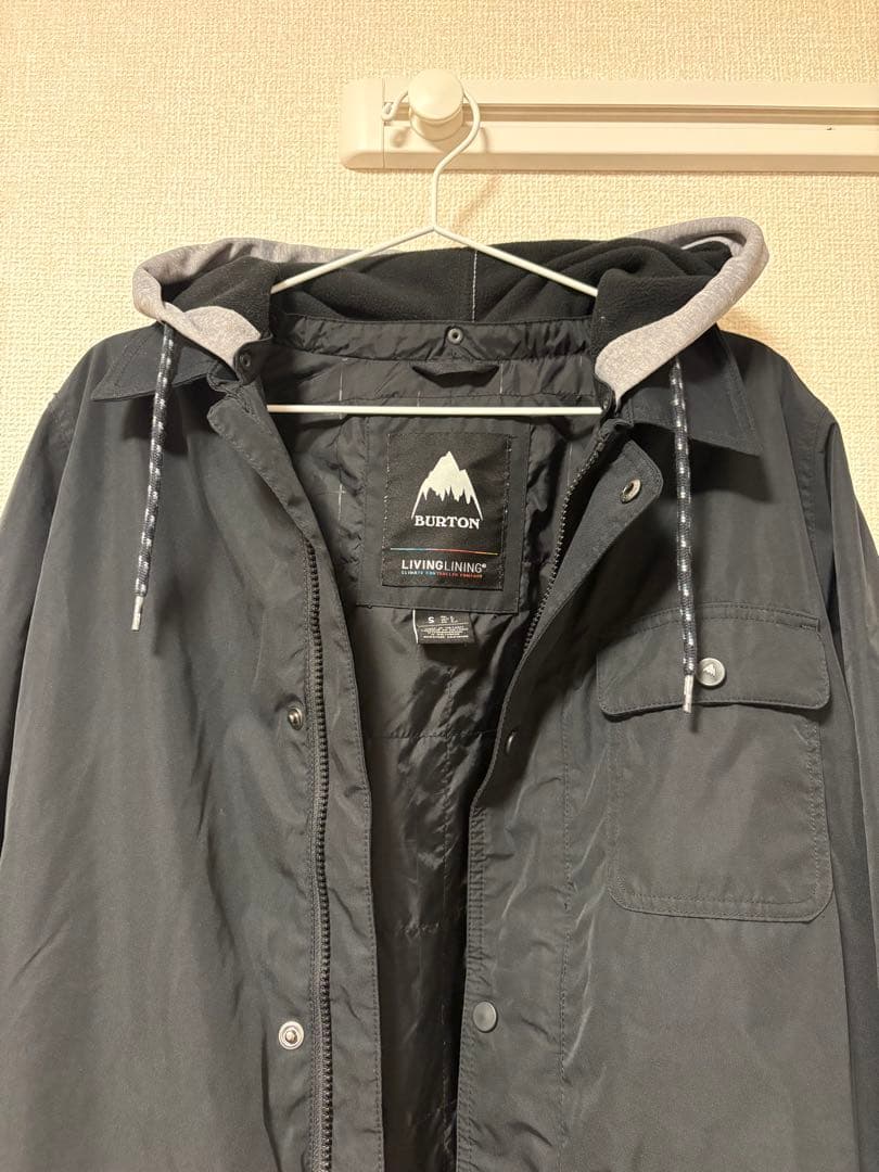 最終値下げ！Burton スノーボードジャケット ブラック S ダンモア