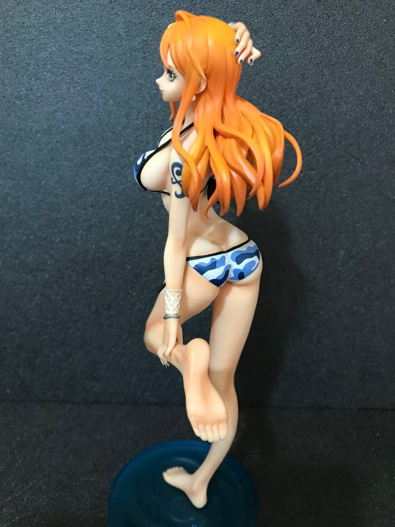 ワンピース ナミ フィギュア　リペイント　 オークション