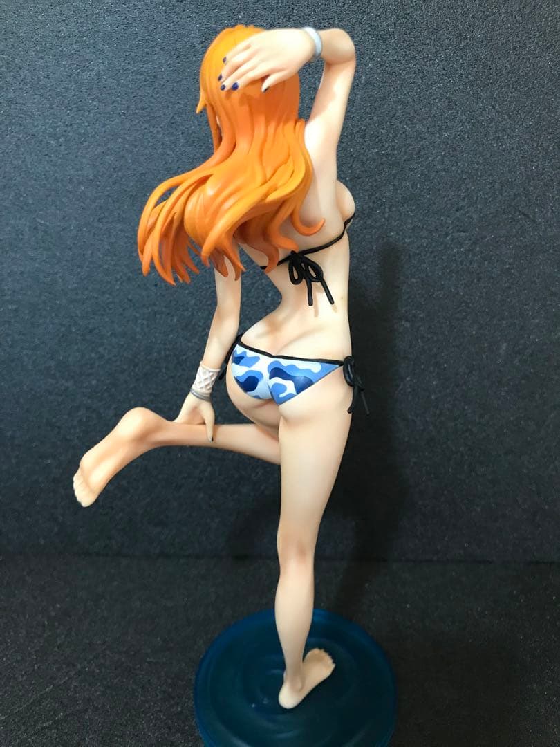 ワンピース ナミ フィギュア　リペイント　 オークション