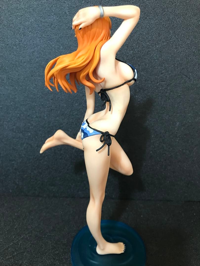 ワンピース ナミ フィギュア　リペイント　 オークション