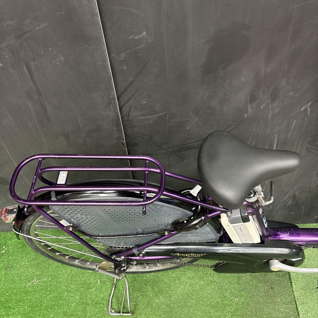 電動自転車 BS Angelino パープル 3人乗り対応　88★