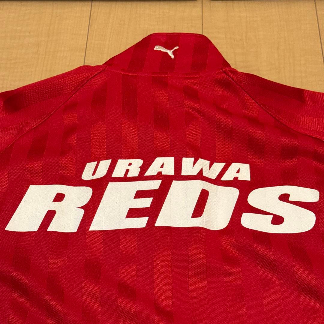 浦和レッズ PUMA トラック ジャケット S-Mサイズ 赤 ジャージ プーマ