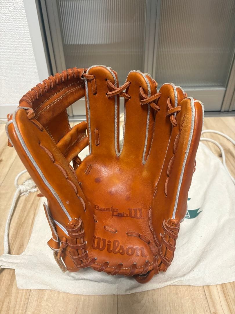 【プロ担当型付け】Wilson BasicLab 87型　軟式用