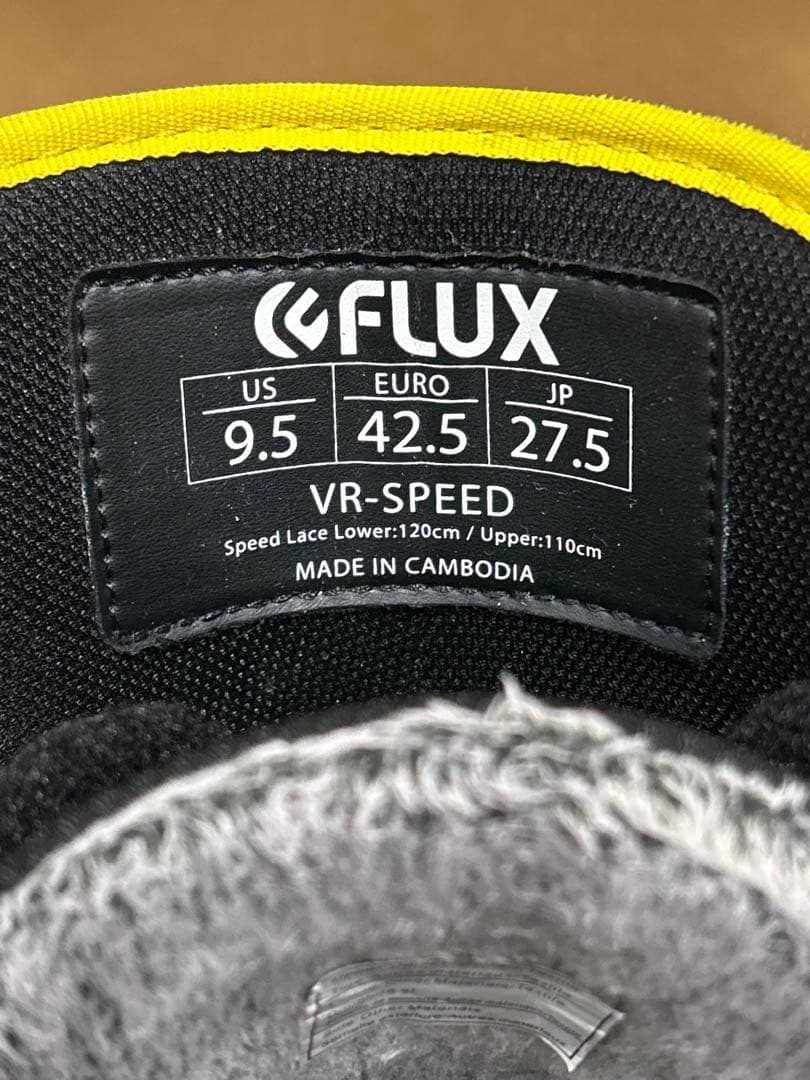 FLUX VR-SPEED 27.5cm フラックス スノーボード　ブーツ
