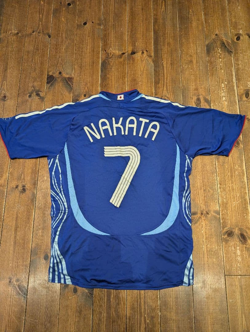 W*P様 日本代表⚽️サッカー　2006ワールドカップ中田英寿ユニフォーム