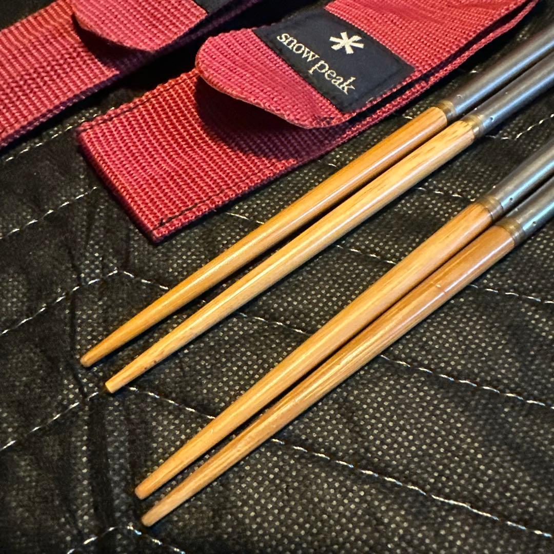 スノーピーク　和武器　M Lの2膳セッ