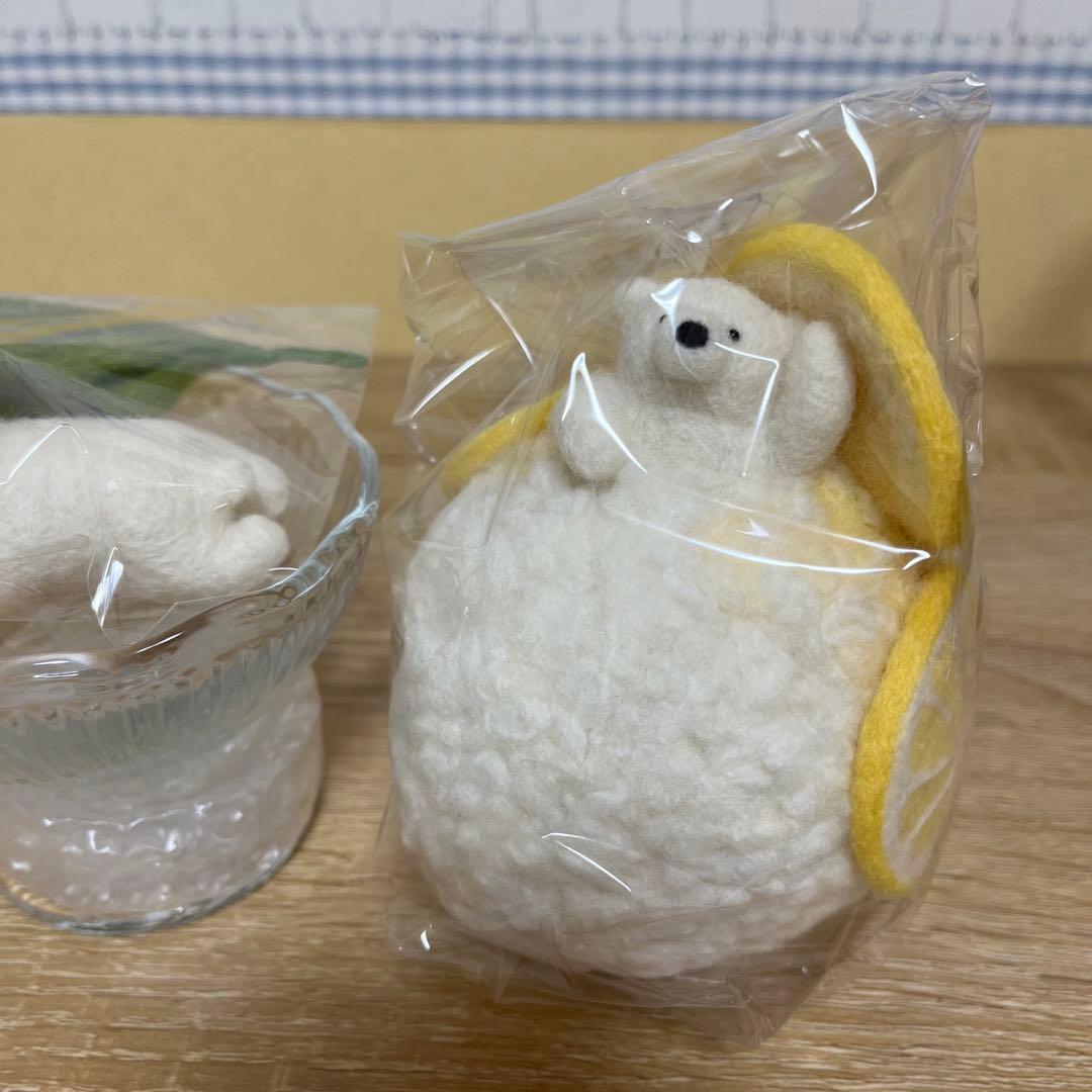トロワM 羊毛　かき氷
