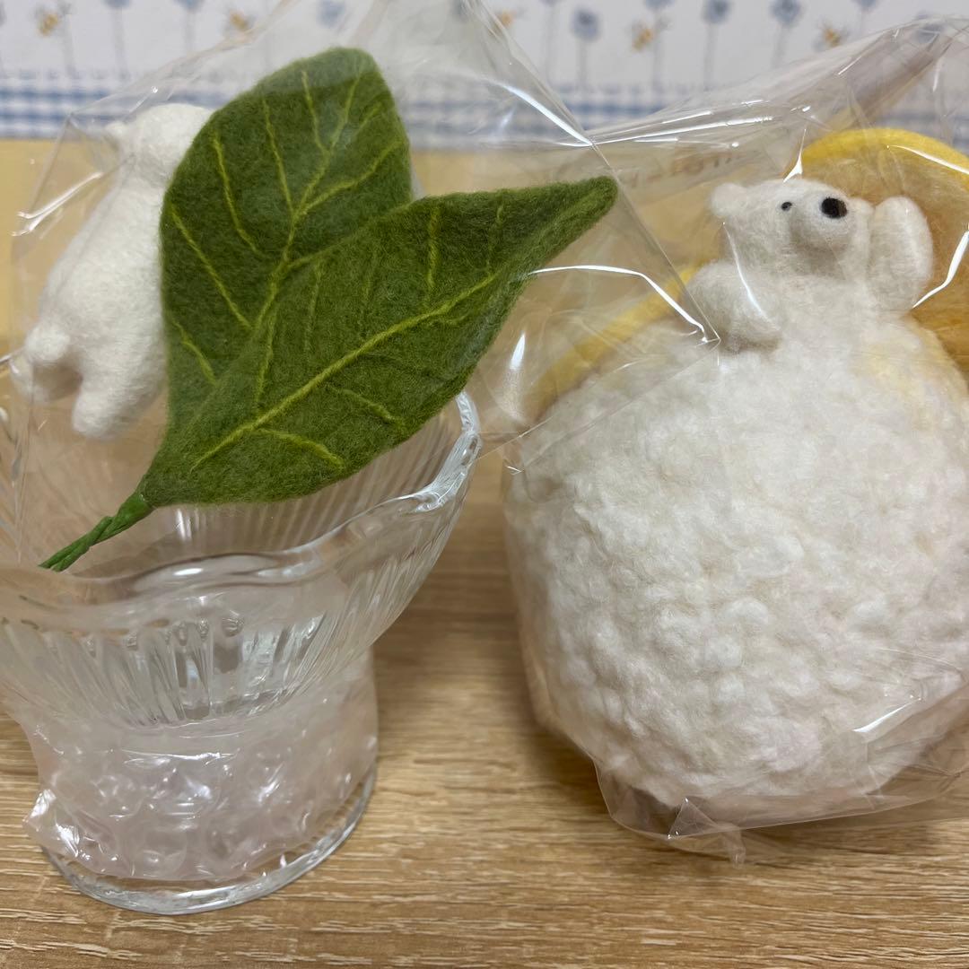 トロワM 羊毛　かき氷