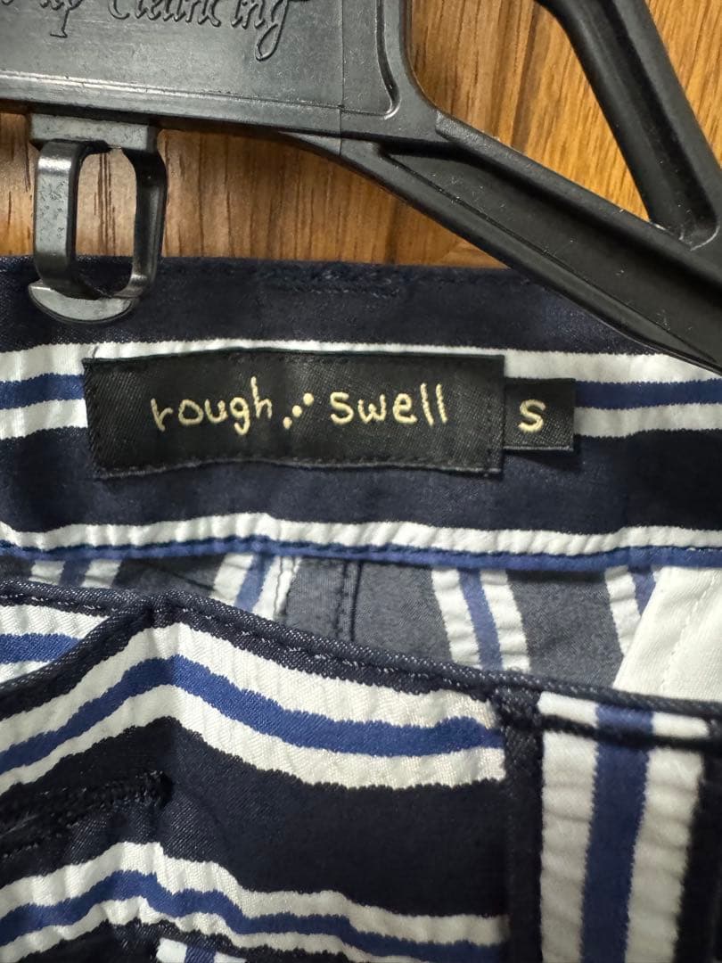 rough & swell ストライプ ゴルフパンツ Sサイズ