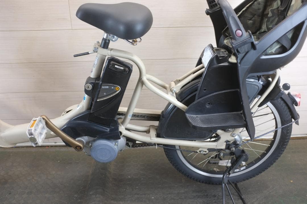 けん ) BIKKE 　 20インチ 3段変速 8.9Ah 前カゴに変更