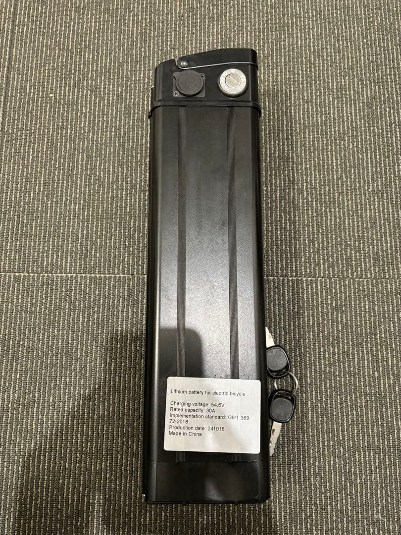 新品　48v30ah 大容量バッテリー　フル電動自転車用　ひねちゃ　モペット