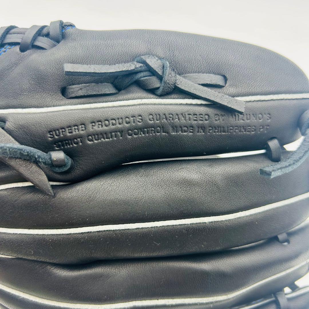 美品✨Mizuno ミズノ　ウィルドライブ ブルー　右投げソフトボール　グローブ