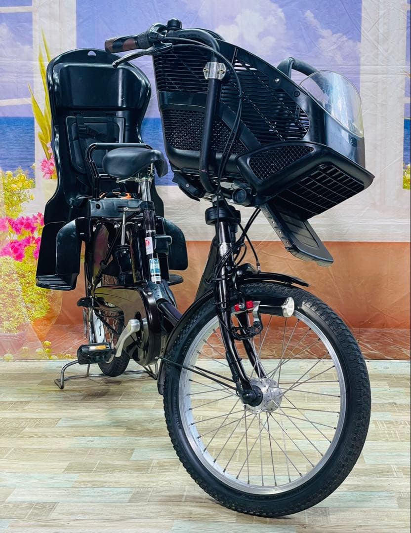 人気モデル！ギュット⭐️12AHパナソニック子供乗せ電動アシスト自転車Y3514
