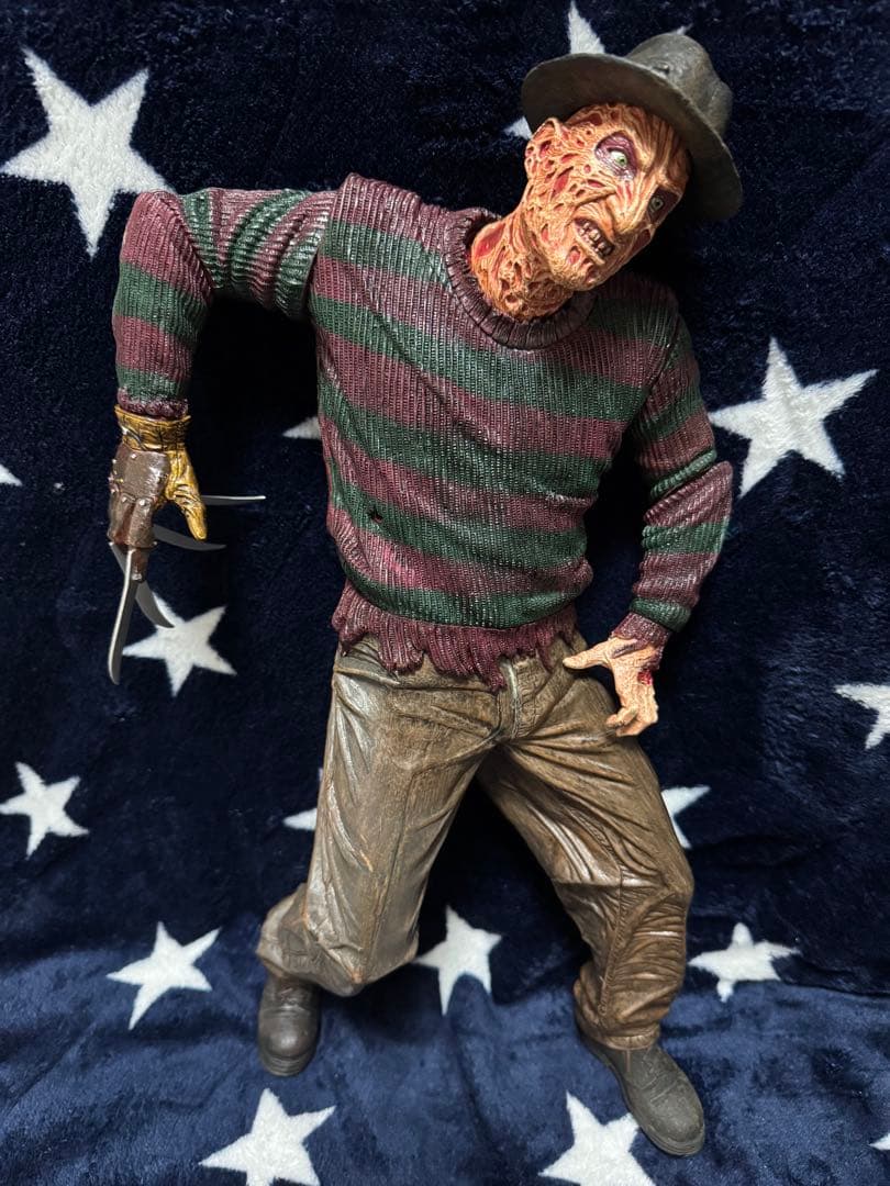 エルム街の悪夢 フレディ NECA 18インチ/サウンド付 未使用 フィギュア