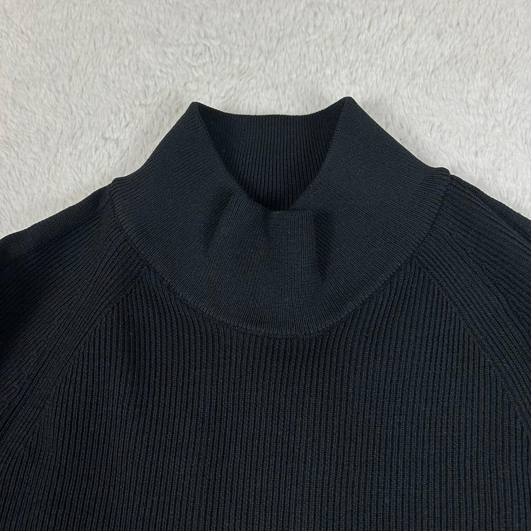 美品 22ss PEARLY GATES ハイネックニット 洗える ストレッチ