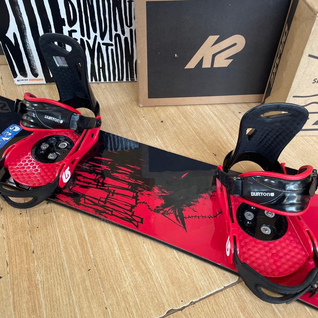 BURTON　バートンスノーボードセット　SEVEN　153㎝　バインディング付