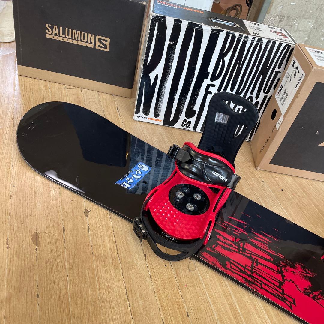 BURTON　バートンスノーボードセット　SEVEN　153㎝　バインディング付