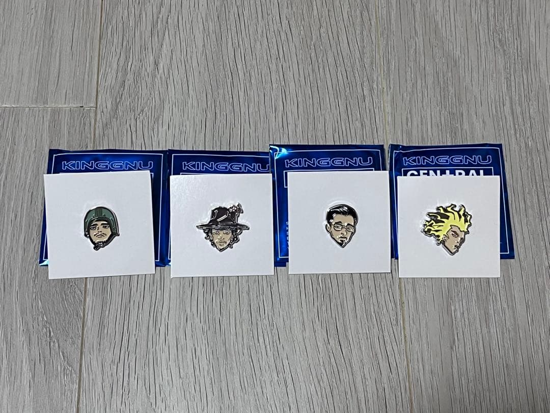 ミュージシャン King Gnu TOUR 2026 CEN+RAL RANDOM PINS